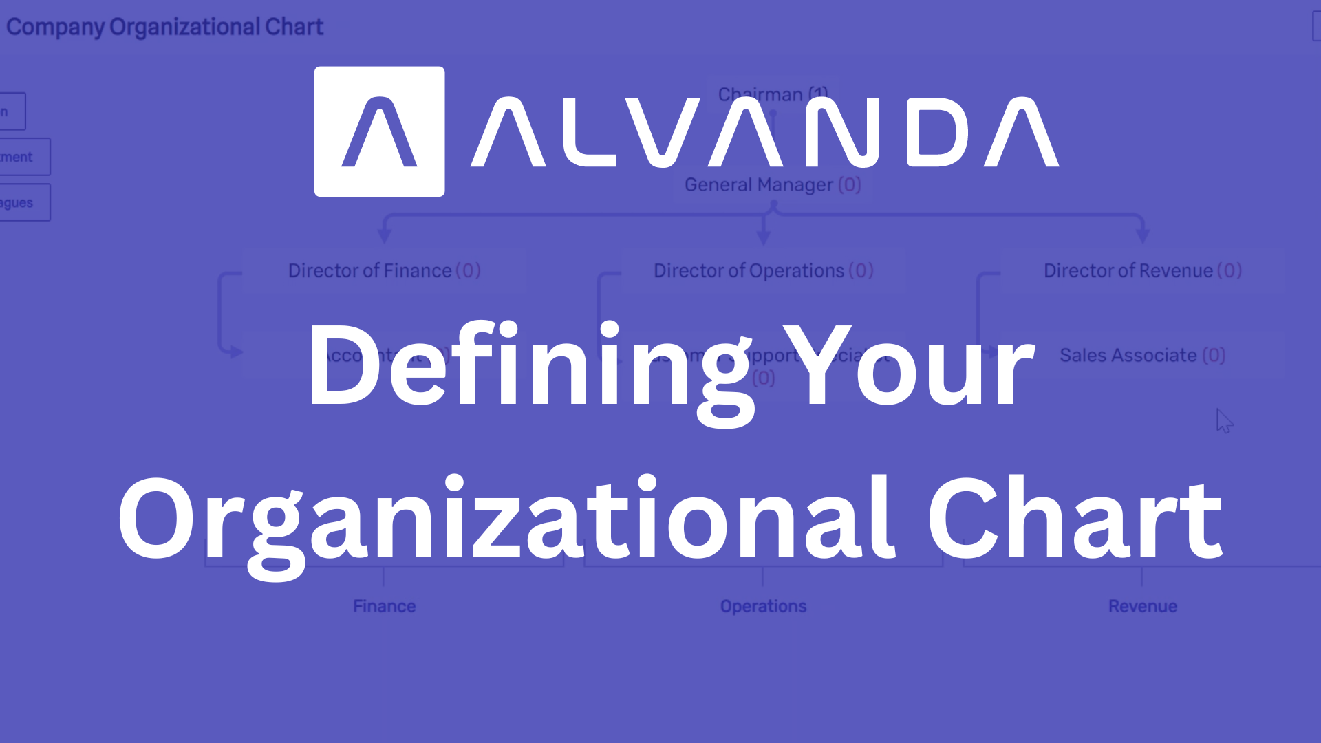 Defining Your Organizational Chart